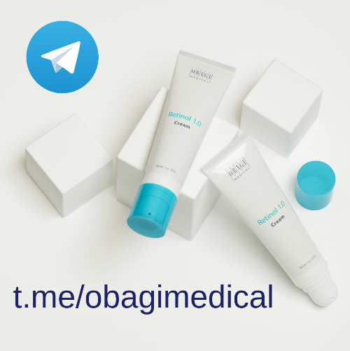 Приглашаем поклонников марки Obagi Medical подписаться на Telegram-канал!